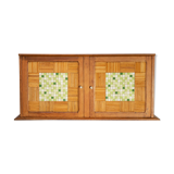 Row in oak, bamboo and mosaic
