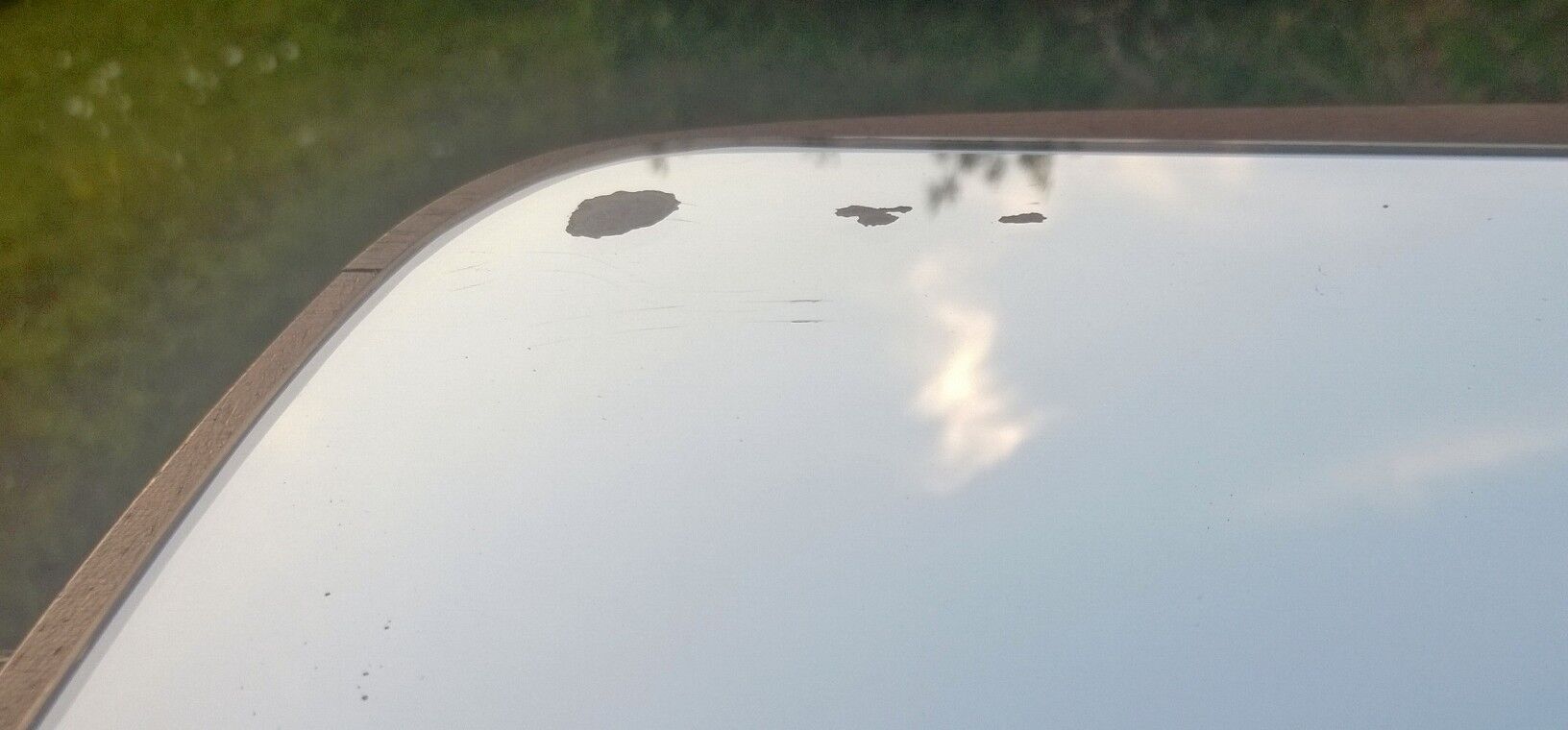 Mirror 1960s 72x32cm