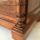 Marble and pitchpin chest of drawers