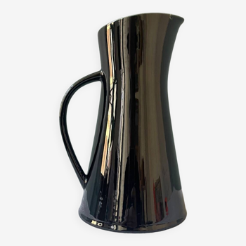 Villeroy & Boch black and yellow pitcher