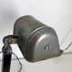 French craft lamp vintage black marble 1930 42 cm