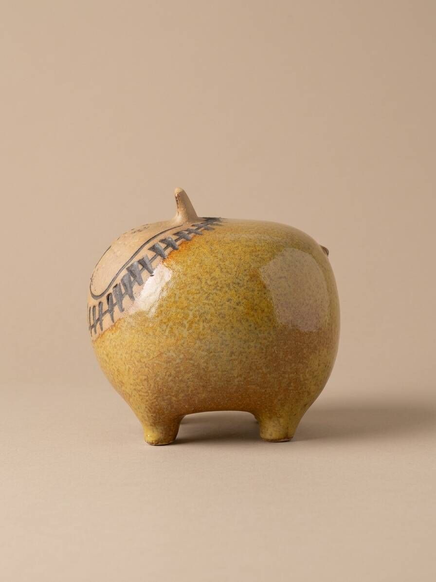 Ceramic Bulldog by Lisa Larson for Gustavsberg (Stora Zoo Series, 1959) -