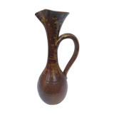 Glazed terracotta pitcher