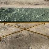 Marble and bronze coffee table 1960