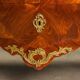 Commode ancienne Louis XV en placage de bois de rose, XVIIIe siècle