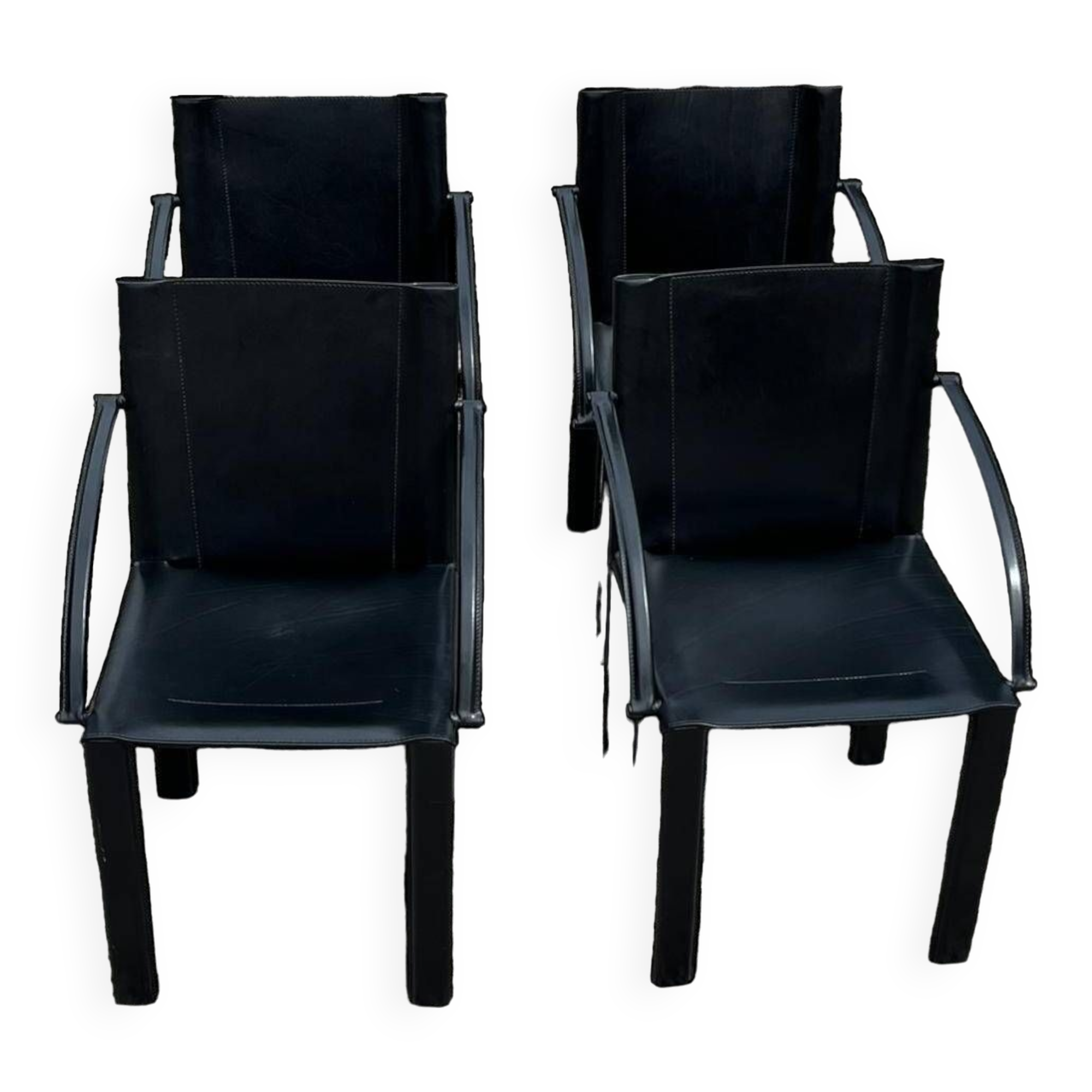 Matteo Grassi leather chairs