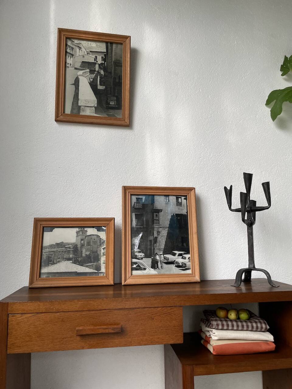 Set de trois photos noir et blanc 1950