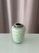 Vintage Studio Pottery Vase with Mottled Celadon Green Glaze