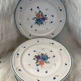 Assiettes plate provencial bouquet