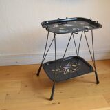 Table d'appoint vintage années 50 1950