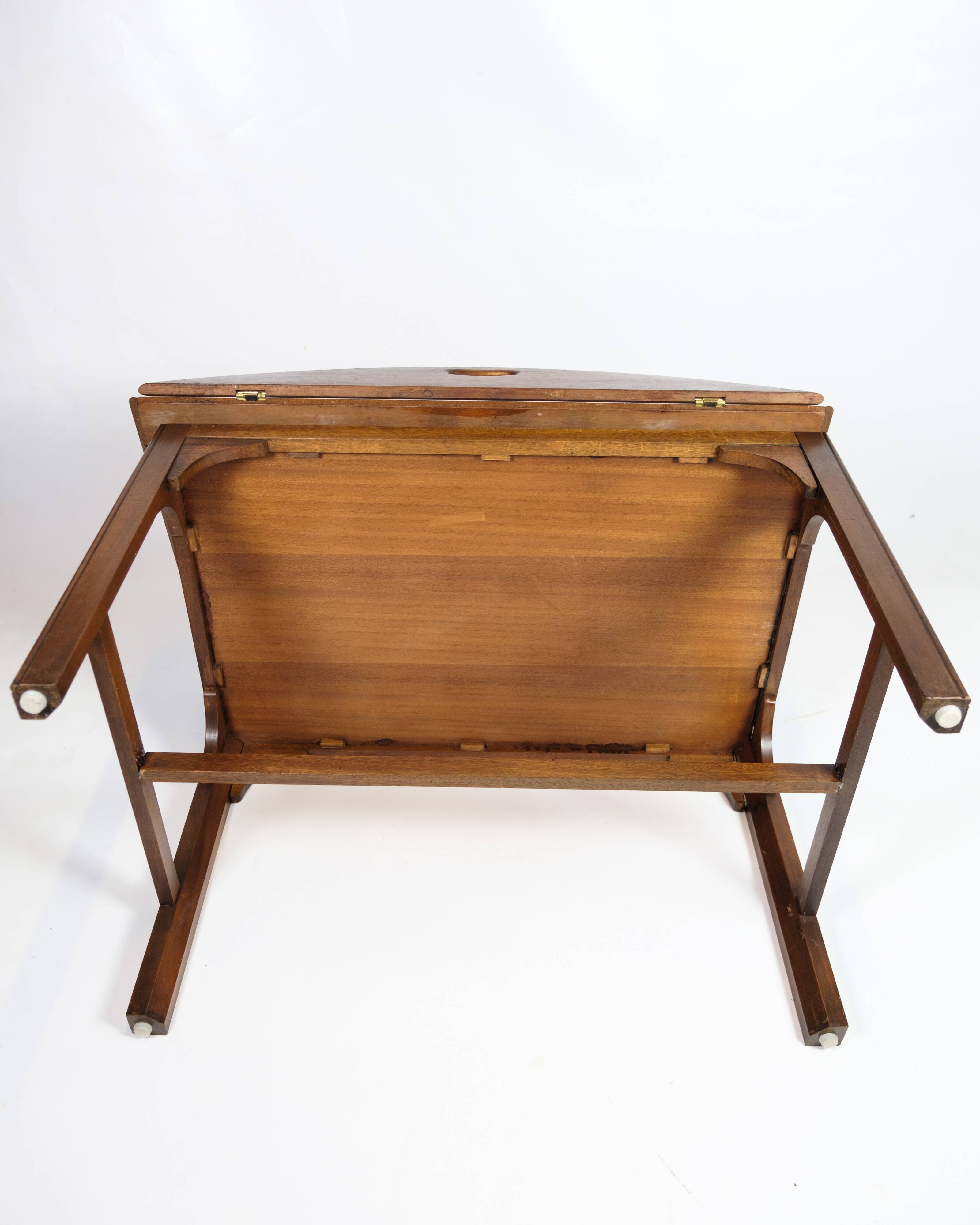 Butler Table Made In Mahogany, Danish Design From 1960s