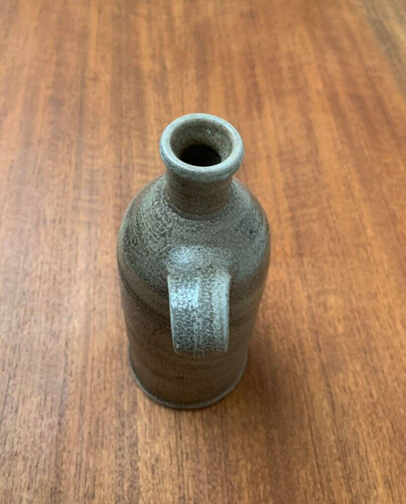 Mid-Century Minimalist Studio Pottery Carafe Vase, 1960s