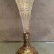 Vase bouquet cone cut crystal Baccarat Saint Louis late nineteenth early twentieth