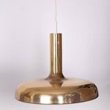Set Solken Leuchten Brass ceiling lamps 1970s Germany