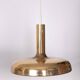 Set Solken Leuchten Brass ceiling lamps 1970s Germany