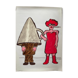 Affiche originale Feminisme