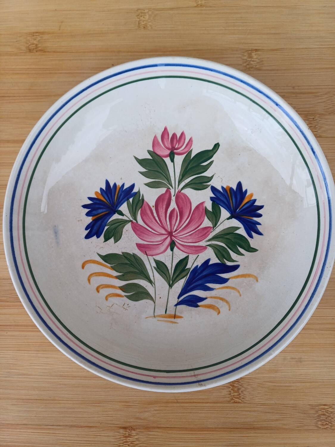 Deux plats de service saint amand