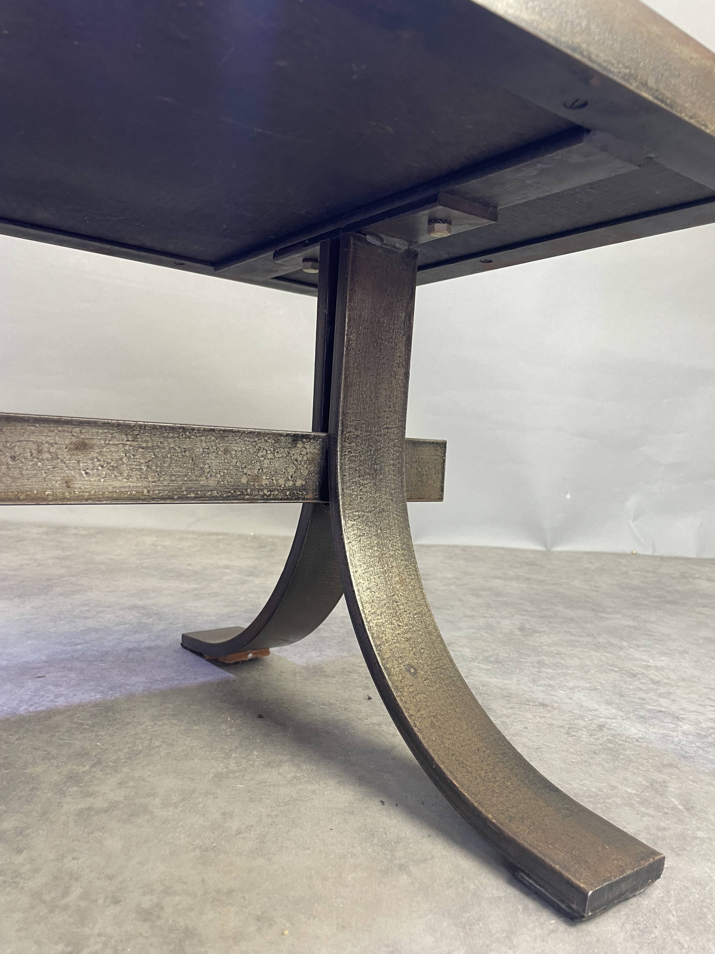 Glazed ceramic coffee table