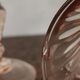 Set of 6 pink twisted wine glasses "Rosaline" Luminarc France