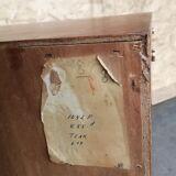 Pair of chests of drawers with bookcase