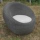 Rattan armchair