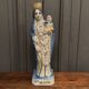 Vierge d'accouchée en faïence XIXe Ste Marie