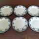 12 assiettes plates terre de fer Salins, modèle Céline