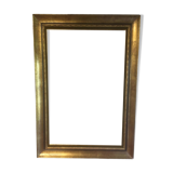 Golden frame in wood and stucco 110x78