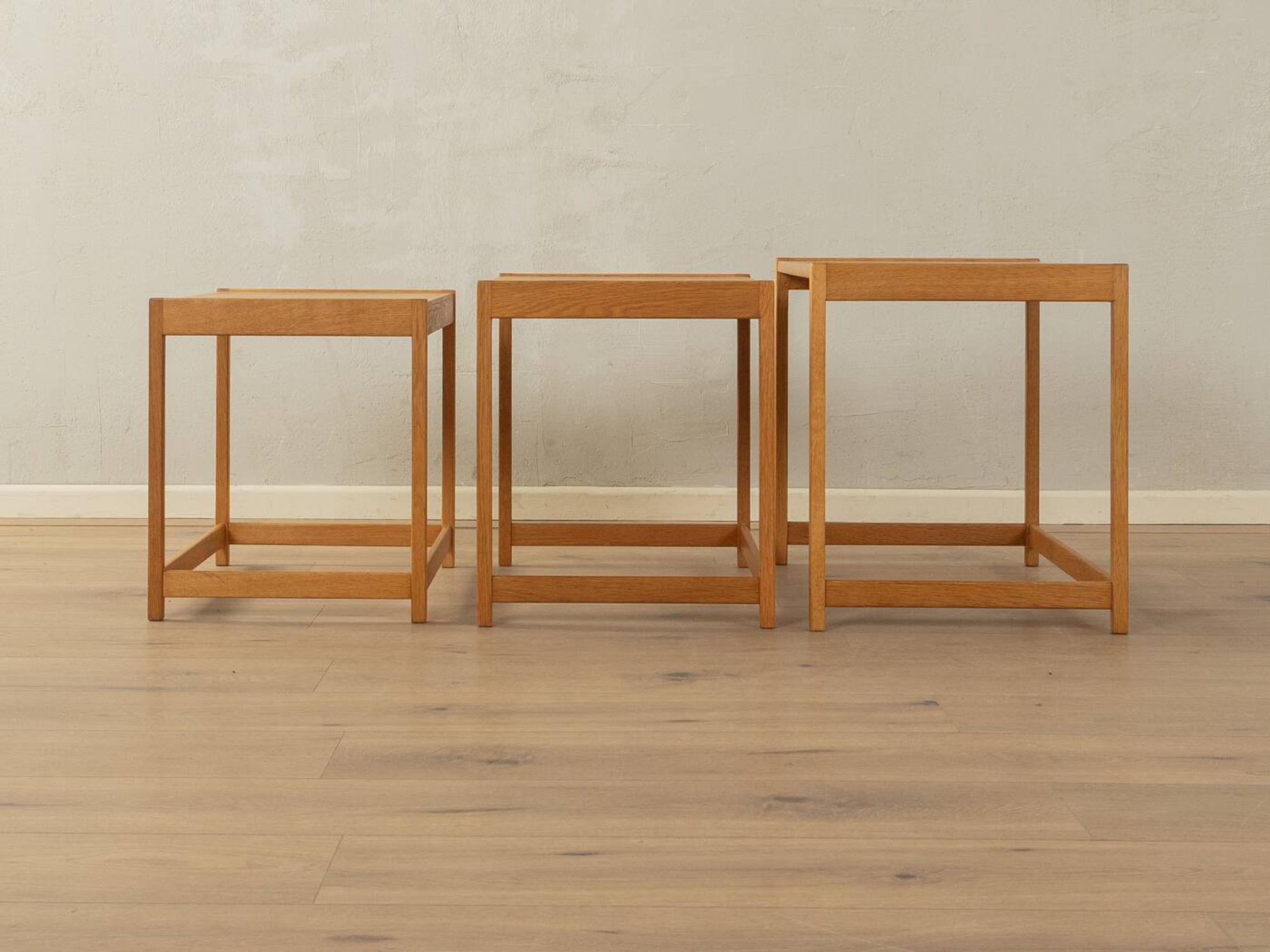 1960s nesting tables by Kurt Østervig for K.P. Møbler