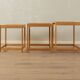 1960s nesting tables by Kurt Østervig for K.P. Møbler