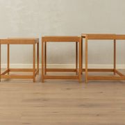 1960s nesting tables by Kurt Østervig for K.P. Møbler