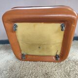 Michel Cadestin leather armchair for Airbone