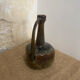 Vase soliflore en grès émaillé vintage, années 70