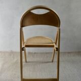Folding wooden chair model No 24 OTK, around 1960