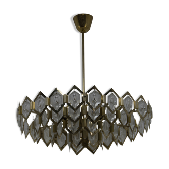 Chandelier Designed by Bejvl for Kamenicky Senov, 1960s