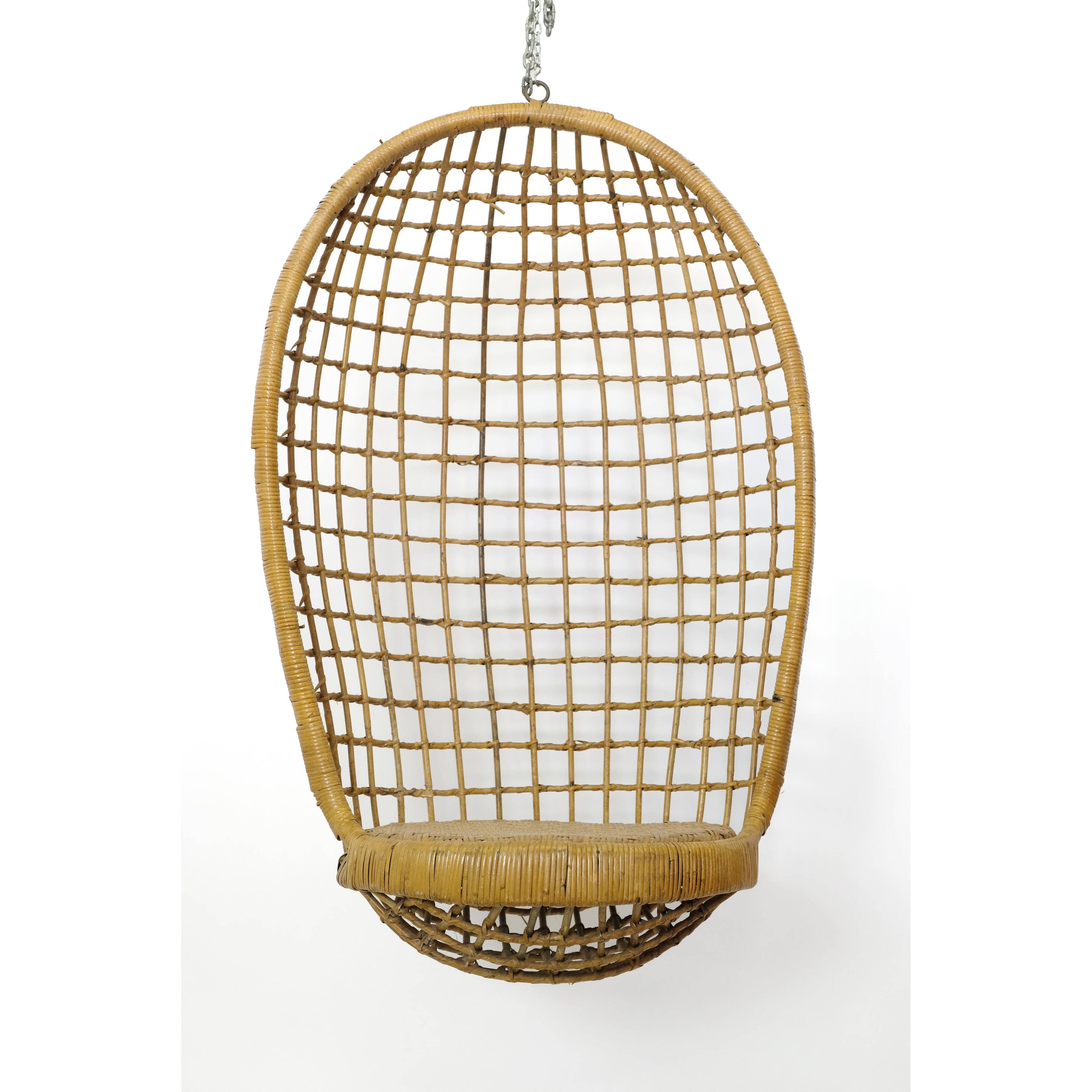 Hanging cocoon chair from the 60s-70s
