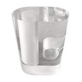 Vase vintage en acrylique transparent, Italie