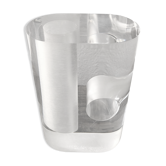 Vase vintage en acrylique transparent, Italie
