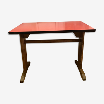 Table de bistrot en formica années 50