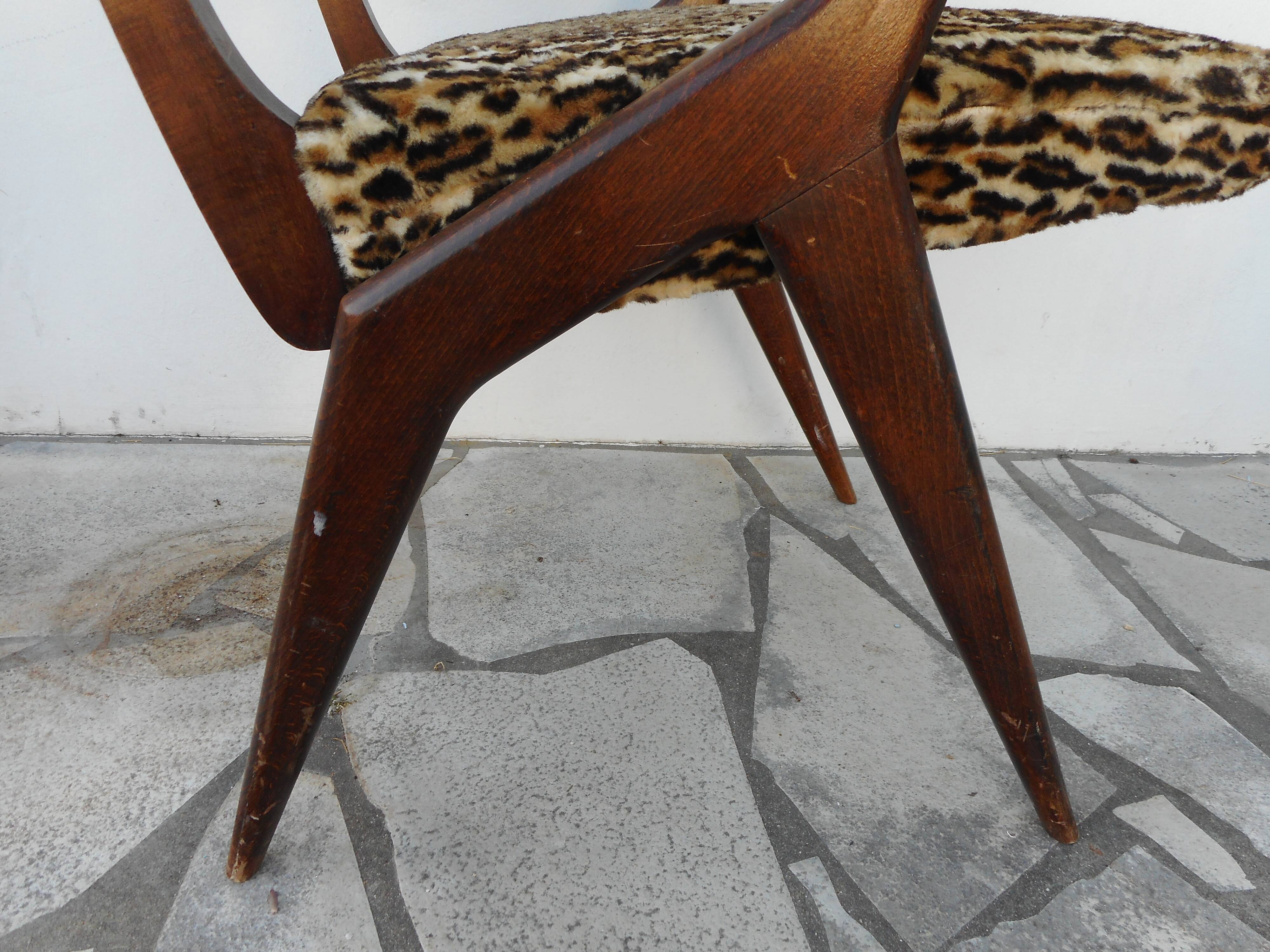 Pair of bridge chairs