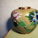 Chinese cloisonné vase email