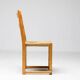 Stackable chairs Poul Volther Gemla Sweden in modern Scandinavian ash from the mid-20th century.