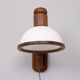 Steinhauer set Oak wood Wall lamps 1970s