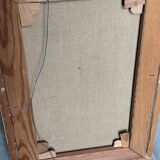 Swedish Oil on Canvas – “Farm, Grevie” by Helge Cardell