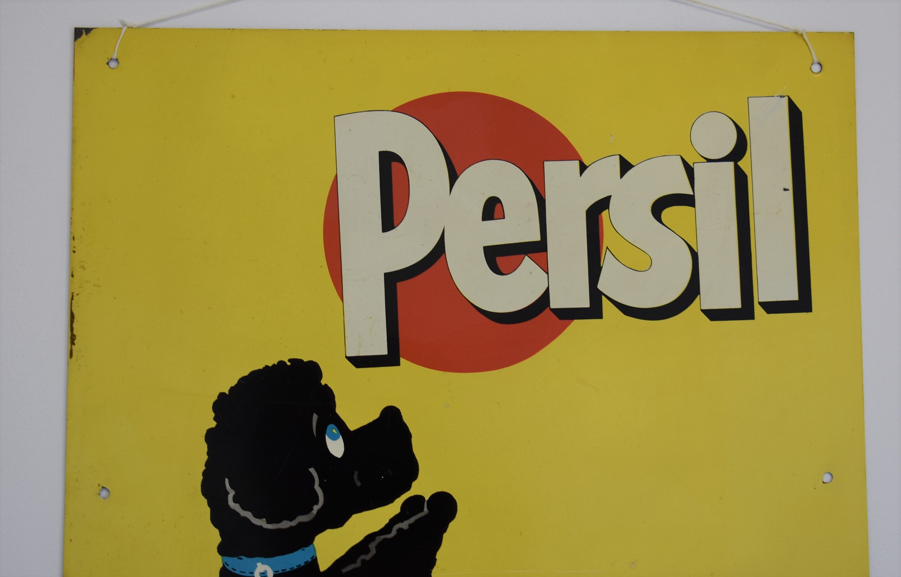 Metal plate parsley, toutou parking