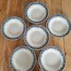 Lot de 6 assiettes creuses vintages