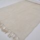 White Vintage Handmade Turkish Hemp