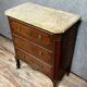 Commode de Dame style Louis XV en marqueterie vers 1850