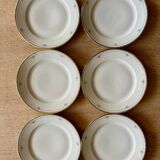 Dessert service: plates, cups and saucers
