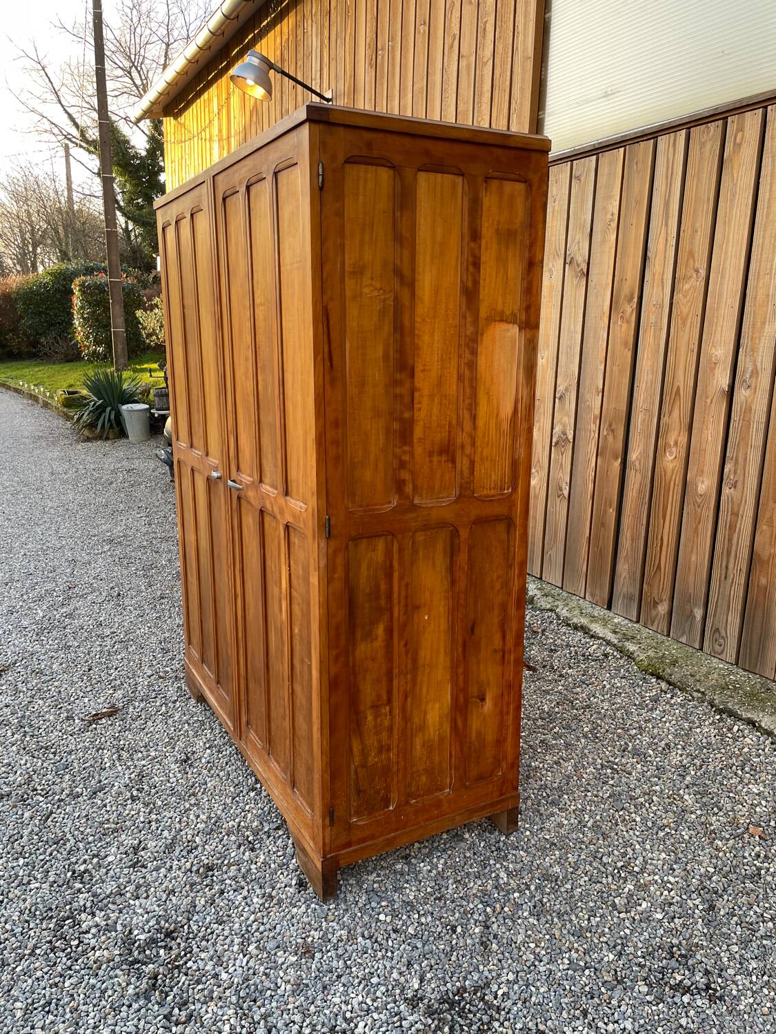 Large Mid Century Retro Parisian Wardrobe